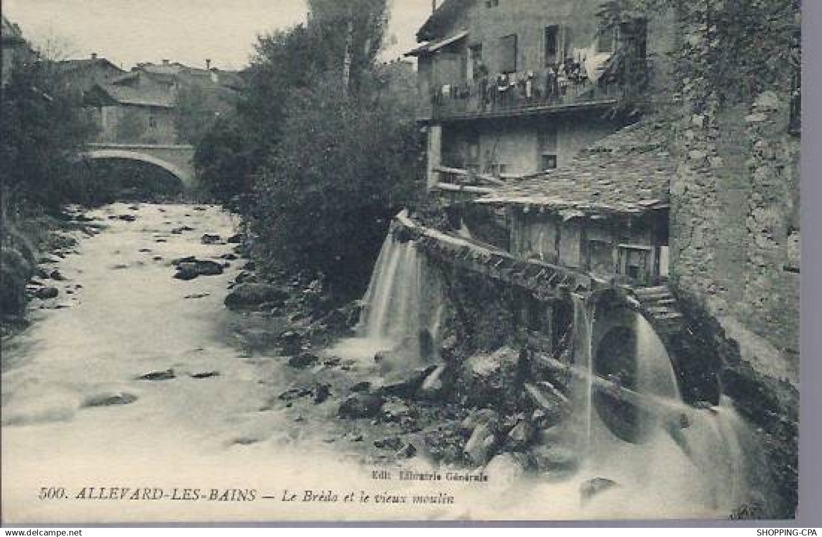 38 - Allevard - Le Breda et le vieux Moulin