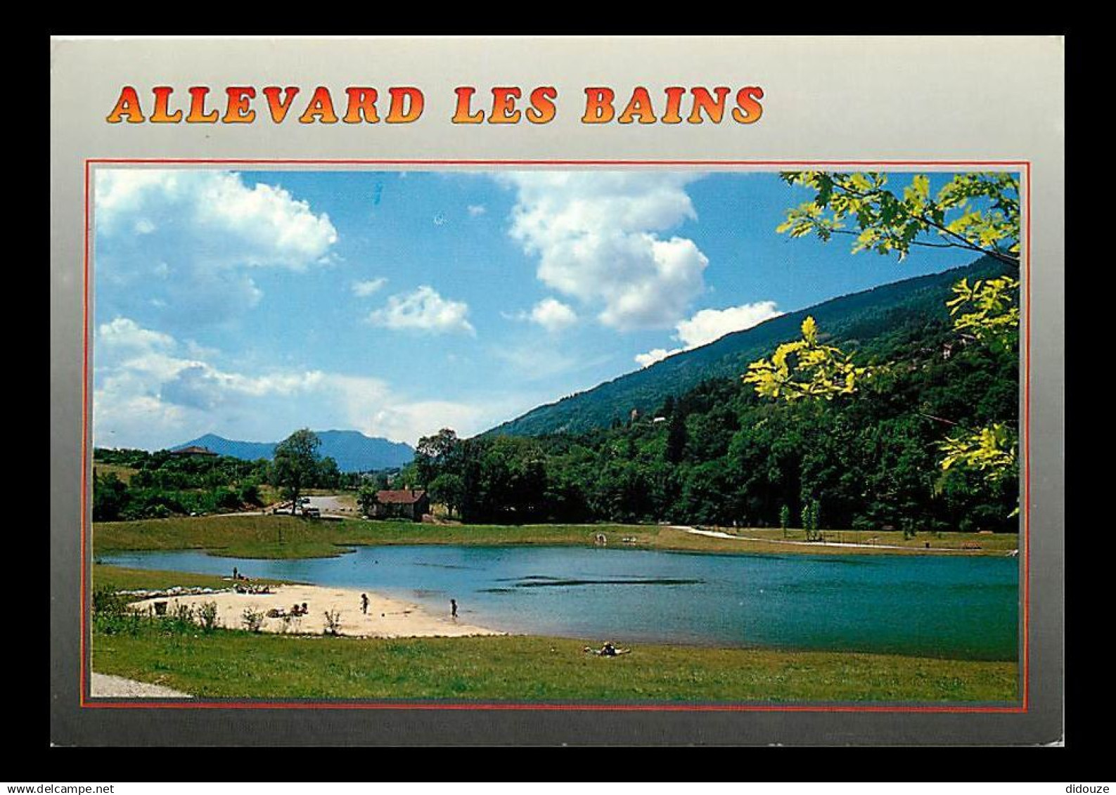 38 - Allevard les Bains - Lac de la Mirande - Flamme Postale de Allevard les Bains - CPM - Voir Scans Recto-Verso