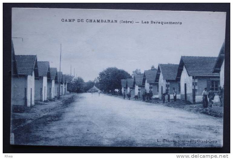 38 Camp de Chambaran Viriville camp baraquement    D38D  K38347K  C38561C RH038254