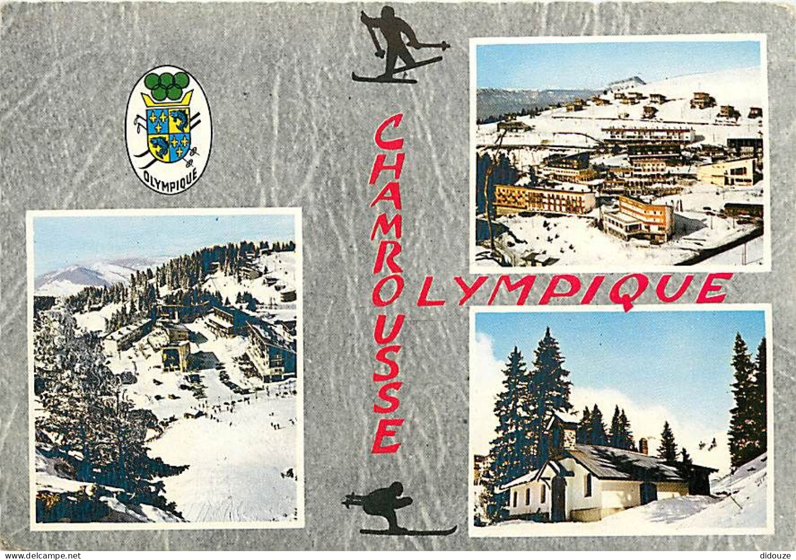 38 - Chamrousse - Multivues - Blasons - Hiver - Neige - Carte Neuve - CPM - Voir Scans Recto-Verso