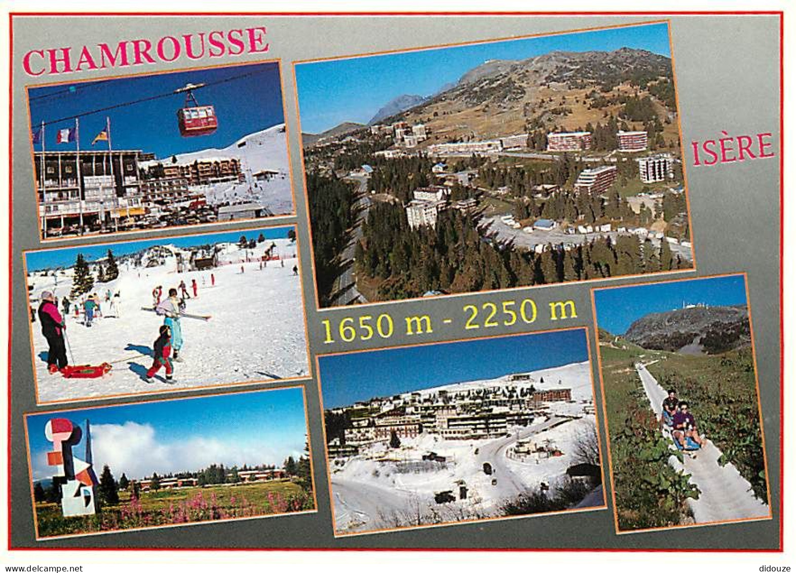 38 - Chamrousse - Multivues - Luge d'été - Carte Neuve - CPM - Voir Scans Recto-Verso