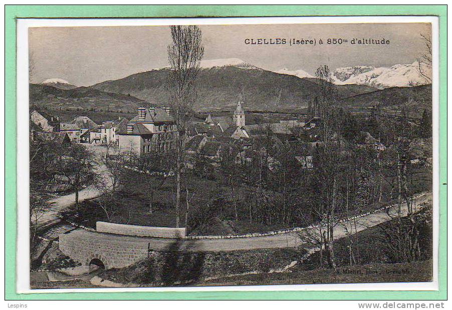 38 - CLELLES -- A 850m d'altitude