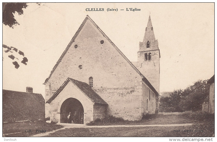 38 // CLELLES   l'église