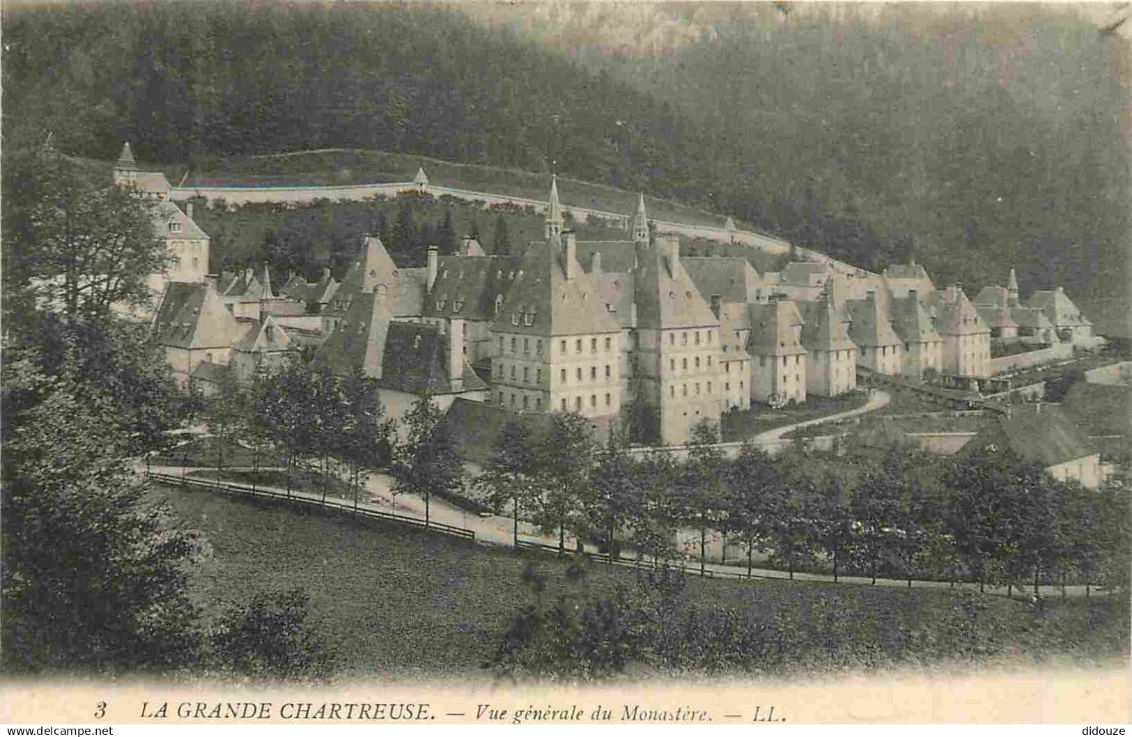 38 - La Grande Chartreuse - Couvent de la Grande Chartreuse - Vue Générale - CPA - Voir Scans Recto-Verso