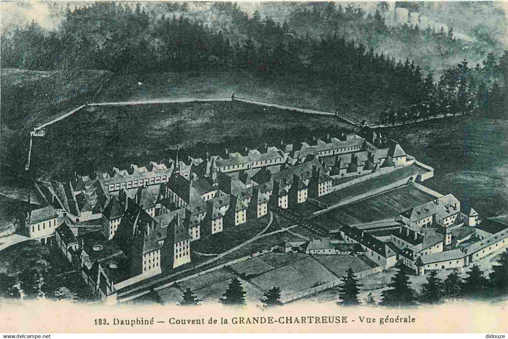 38 - La Grande Chartreuse - Couvent de la Grande Chartreuse - Vue Générale - CPA - Voir Scans Recto-Verso