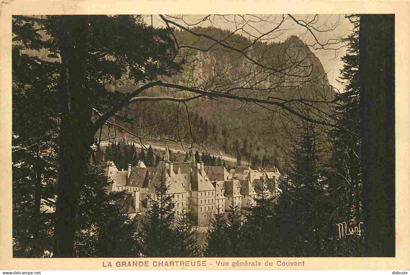 38 - La Grande Chartreuse - Couvent de la Grande Chartreuse - Vue Générale - CPA - Voir Scans Recto-Verso