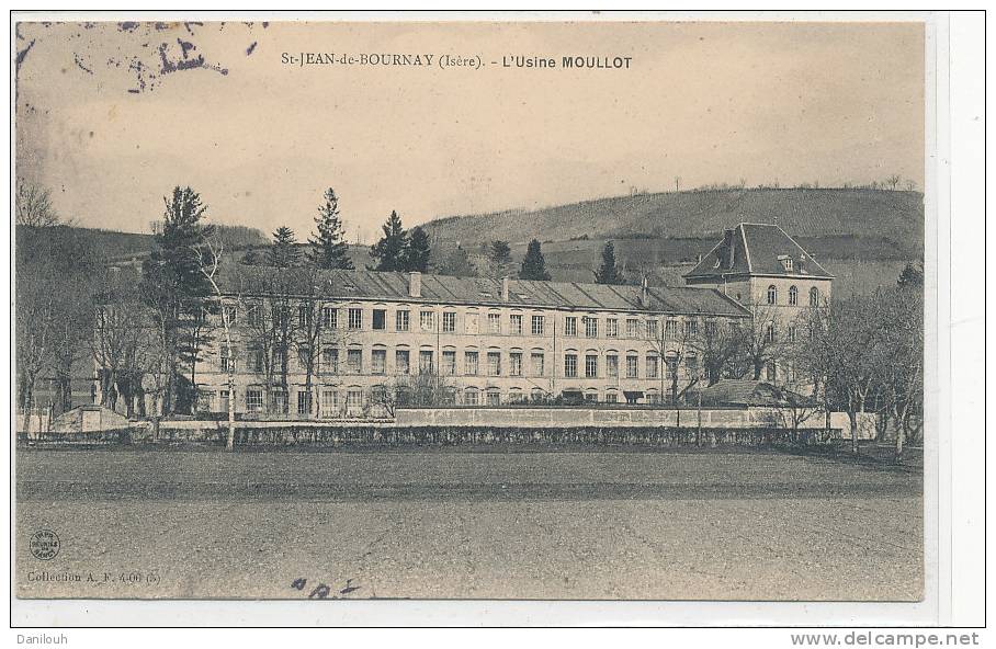 38 // SAINT JEAN DE BOURNAY    usine MOULLOT   coll A.F.