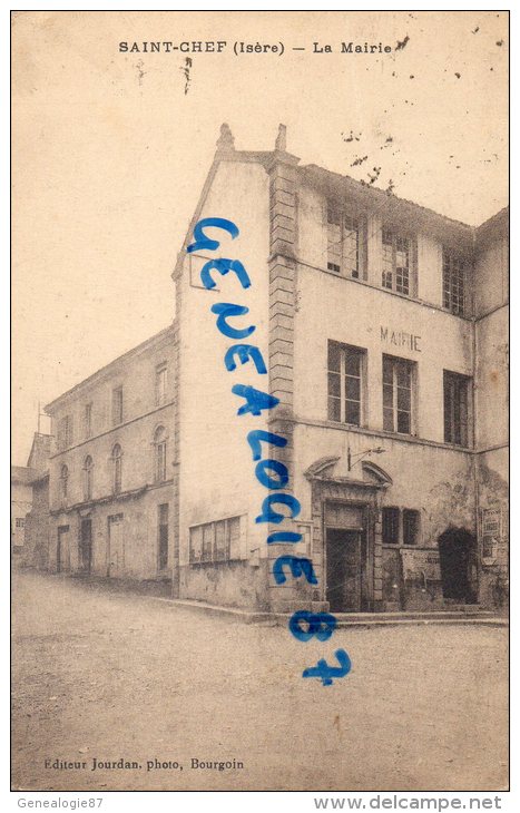 38 - ST  SAINT CHEF - LA MAIRIE