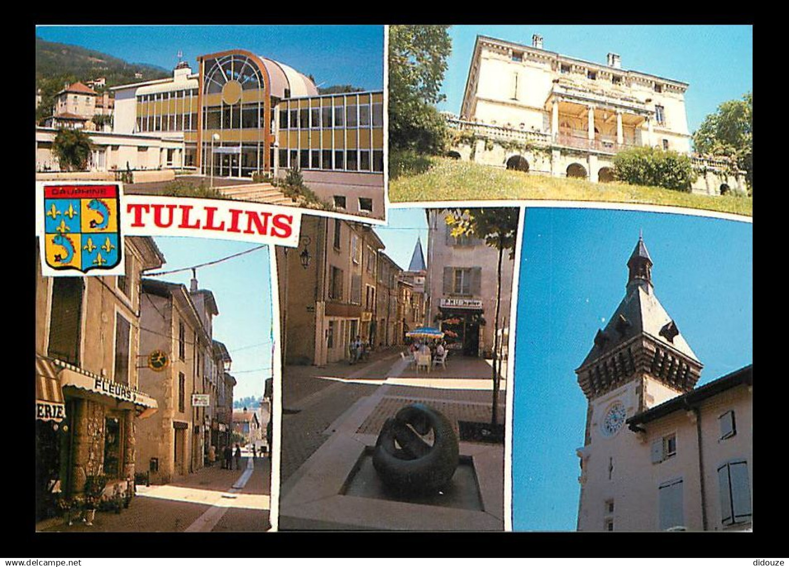 38 - Tullins Fures - Multivues - Blasons - Carte Neuve - CPM - Voir Scans Recto-Verso