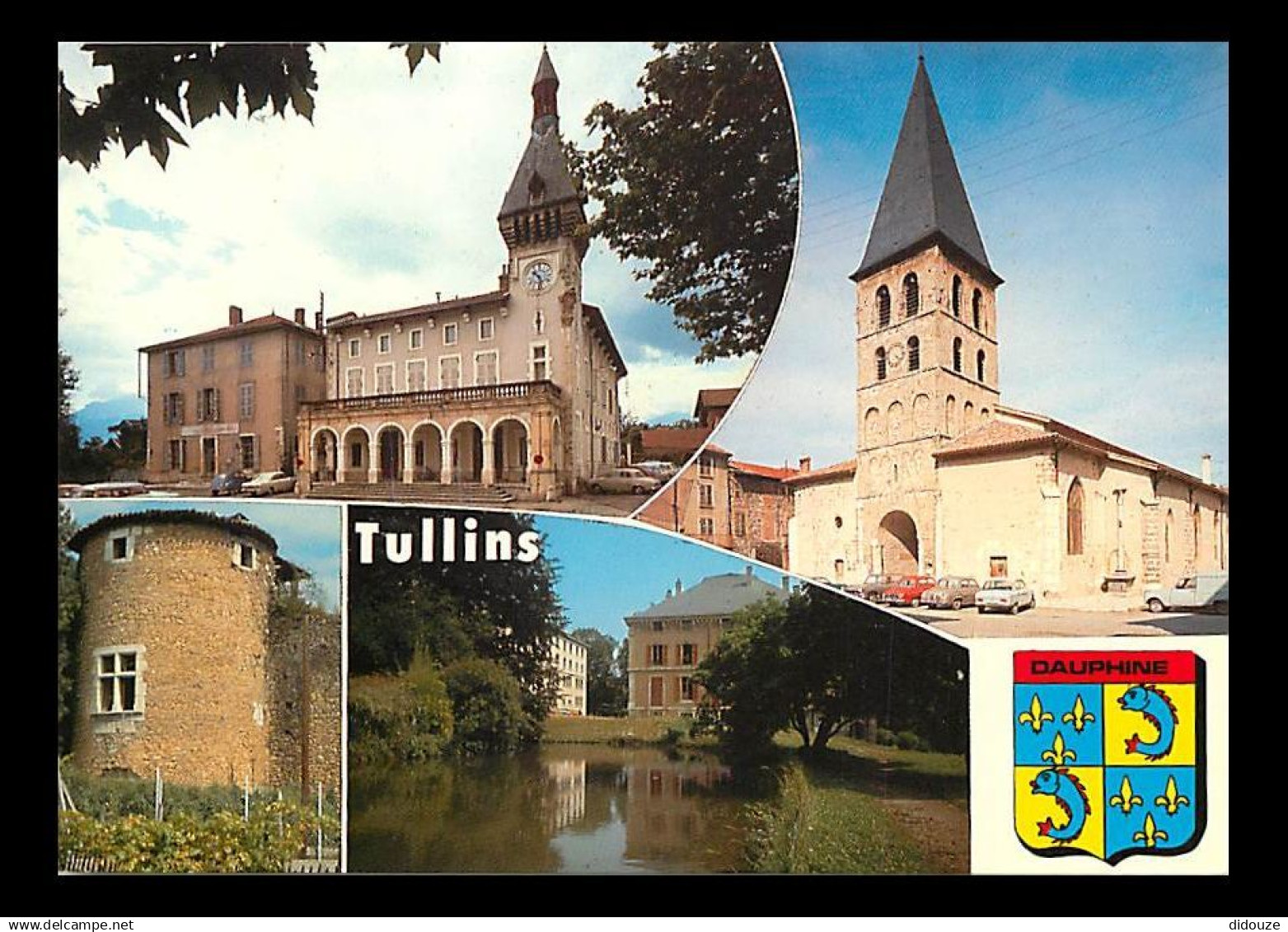 38 - Tullins Fures - Multivues - Blasons - Carte Neuve - CPM - Voir Scans Recto-Verso