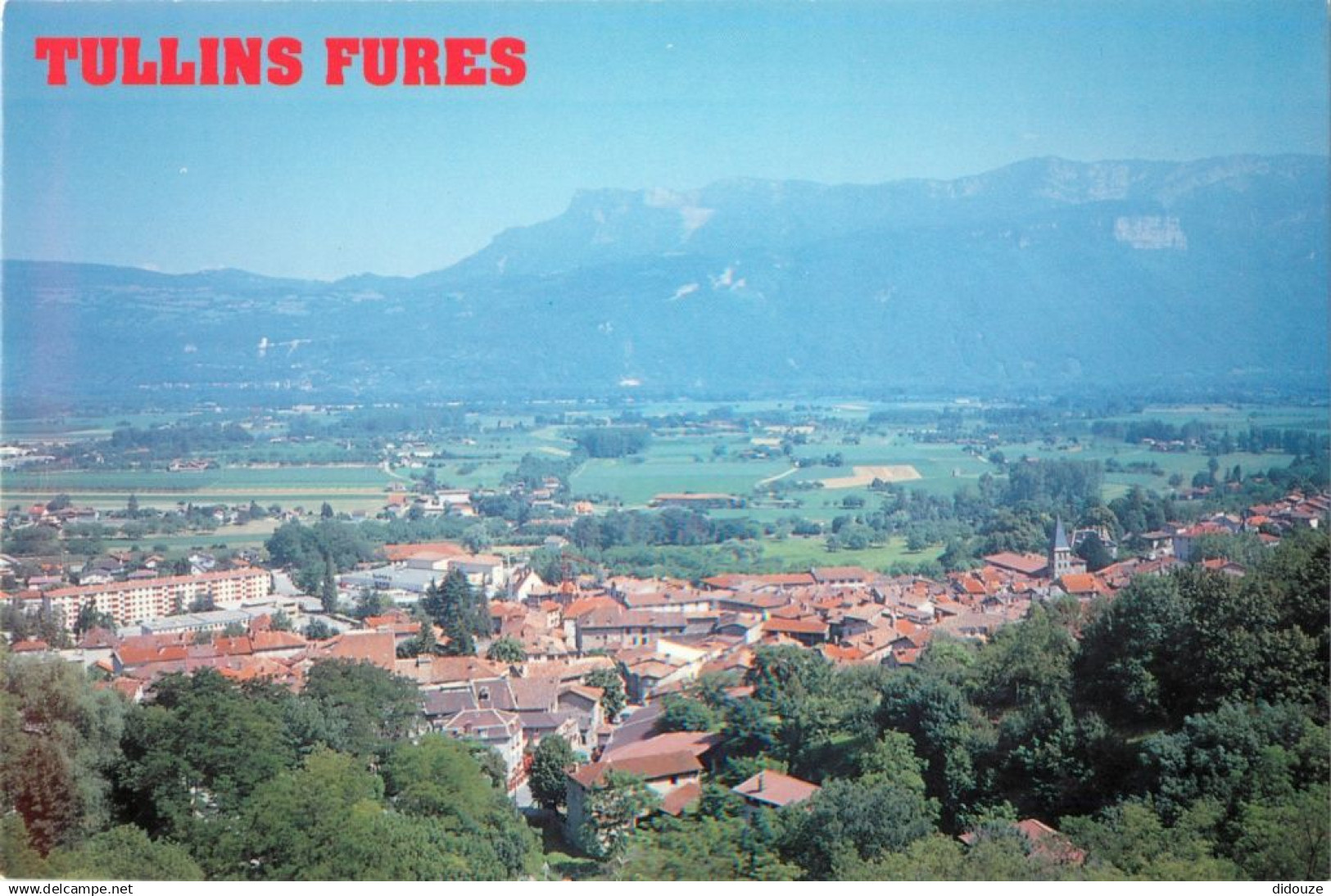 38 - Tullins Fures - Vue Générale aérienne - CPM - Carte Neuve - Voir Scans Recto-Verso