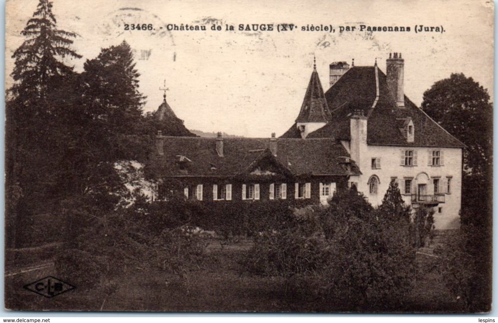 39 - PASSENANS -- Château de la Sauge