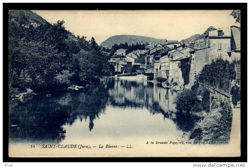 39 Saint-Claude 14 SAINT-CLAUDE (Jura) - La Bienne bienne s?pia D39D K39478K C39478C RH013982