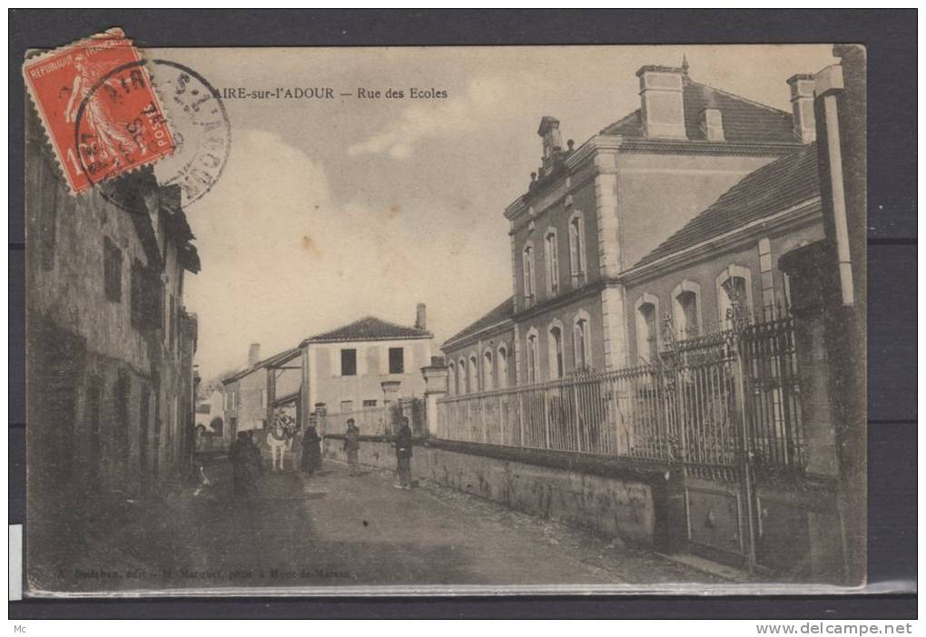 40 - Aire sur l'Adour - Rue des Ecoles