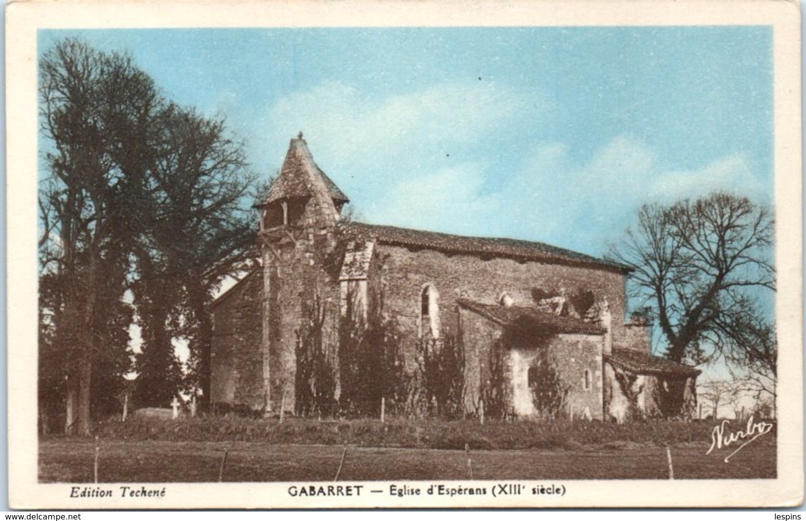 40 - GABARRET -- Eglise d'espérans