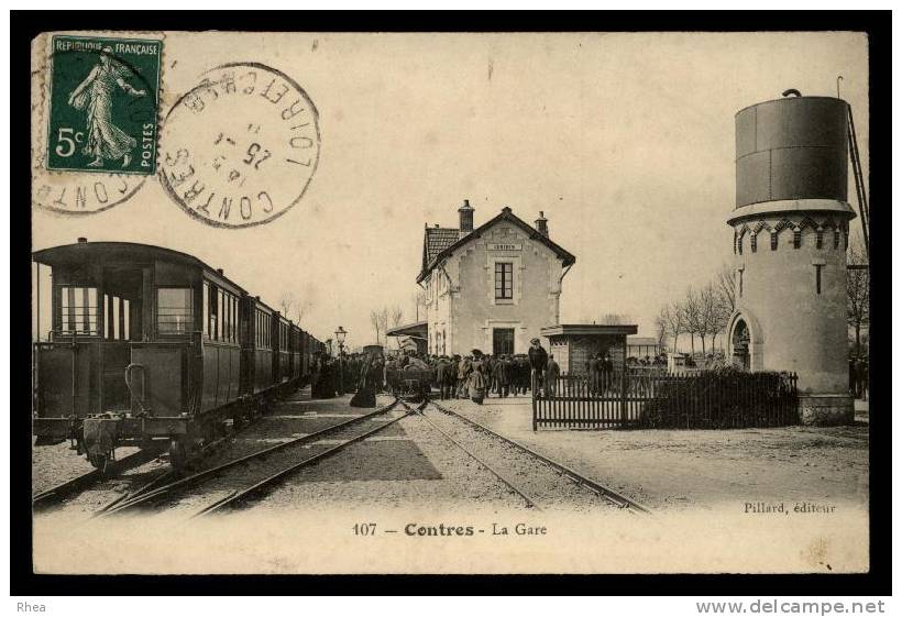 41 Contres gare train D41D K41059K C41059C RH069133