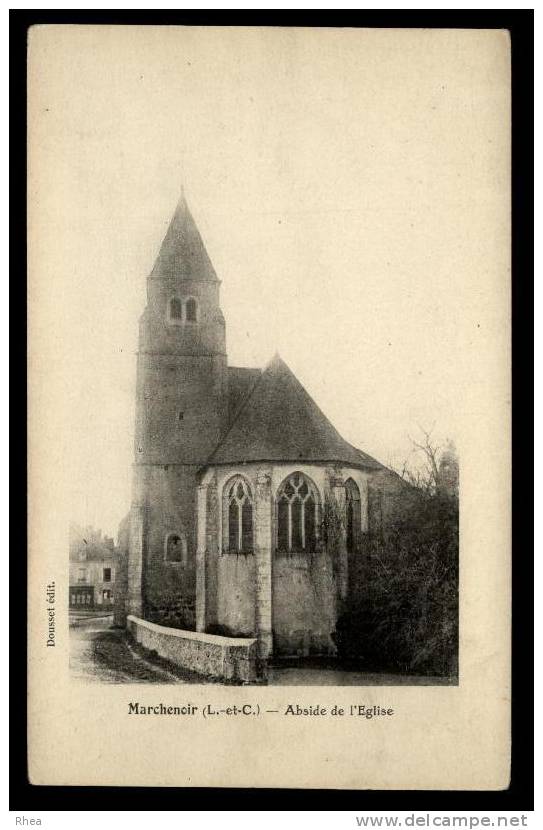 41 Marchenoir eglise abside D41D K41123K C41123C RH069302