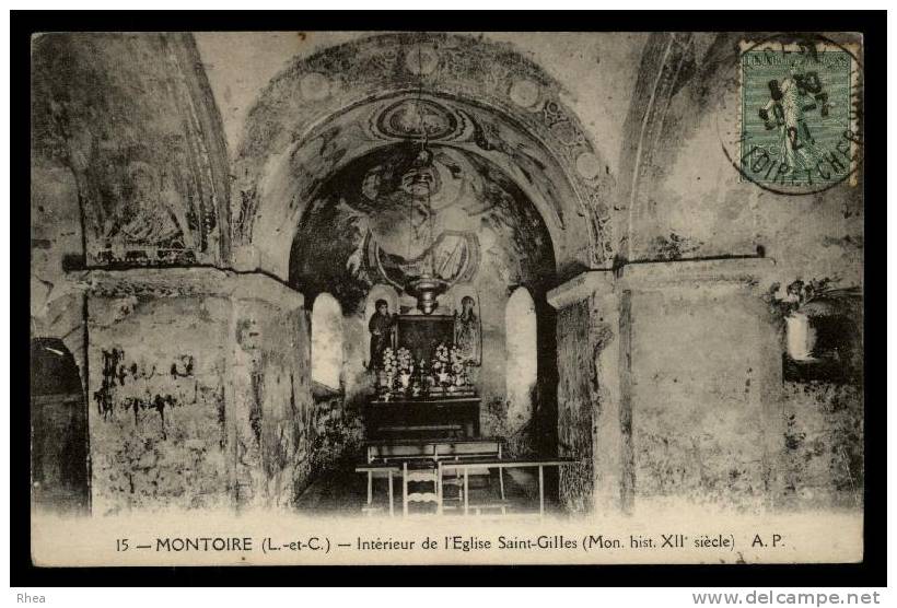 41 Montoire-sur-le-Loir interieur eglise D41D K41149K C41149C RH101245