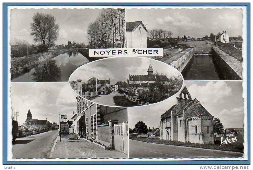 41 - NOYERS sur CHER -- Le canal du Berry ...