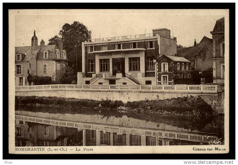 41 Romorantin-Lanthenay poste sépia