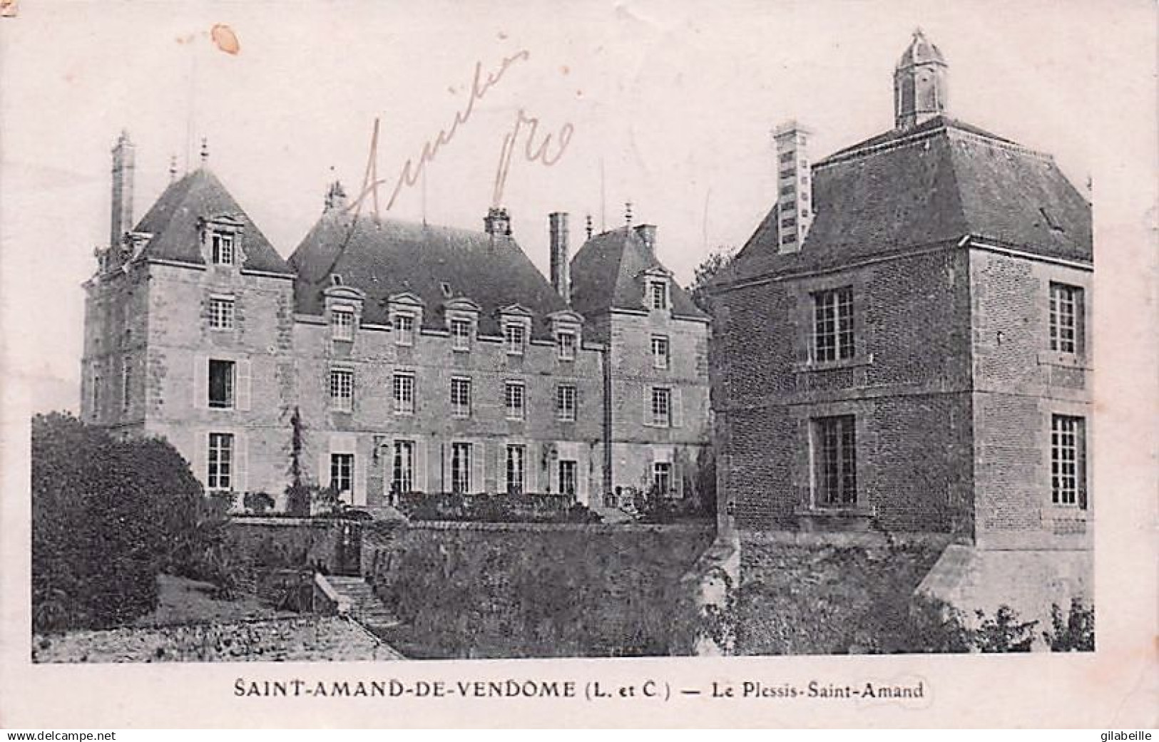 41 - Saint-Amand-Longpré - SAINT AMAND  de VENDOME -  le Plessis Saint Amand