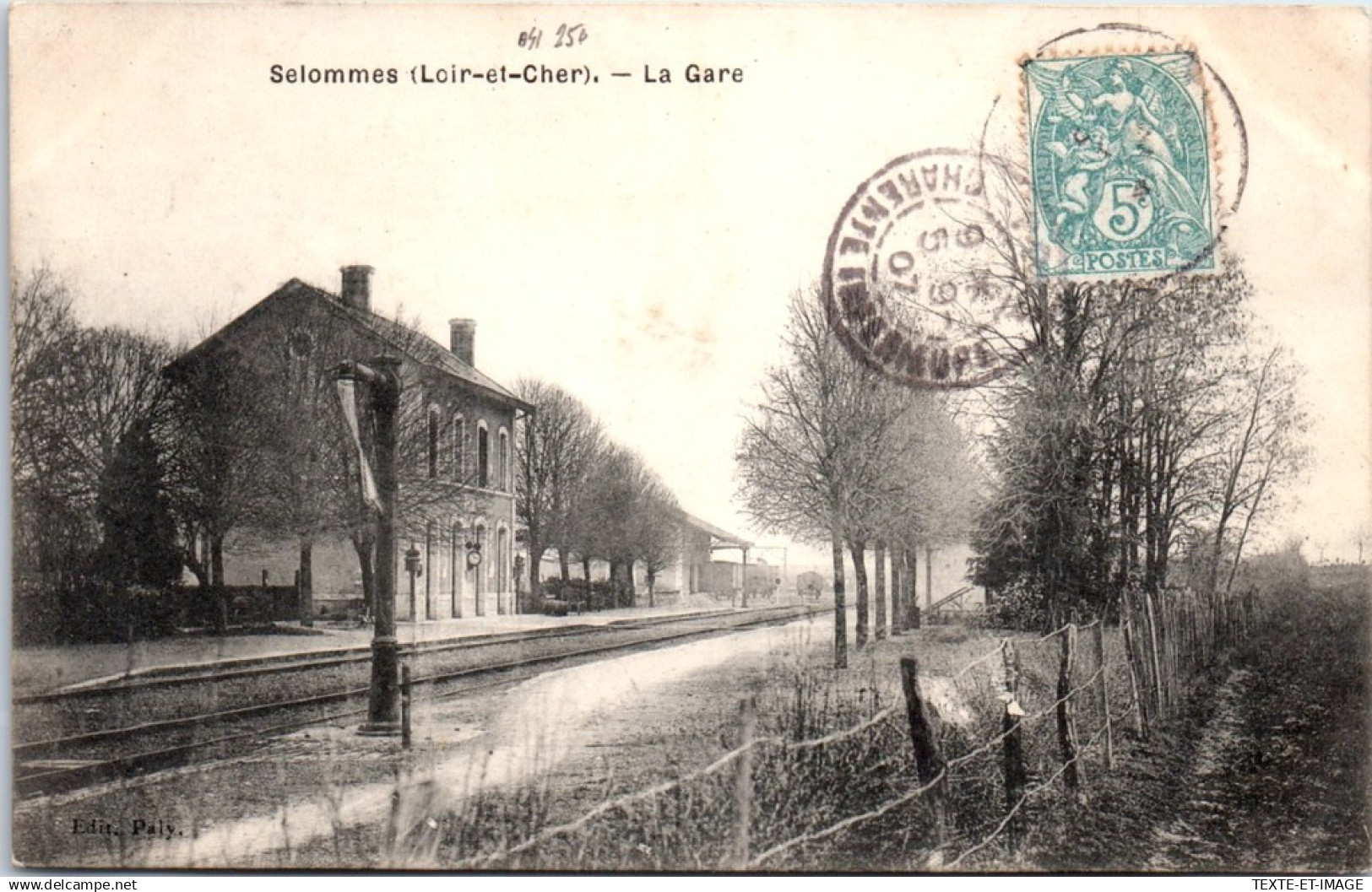 41 SELOMMES - la gare, vue d'ensemble