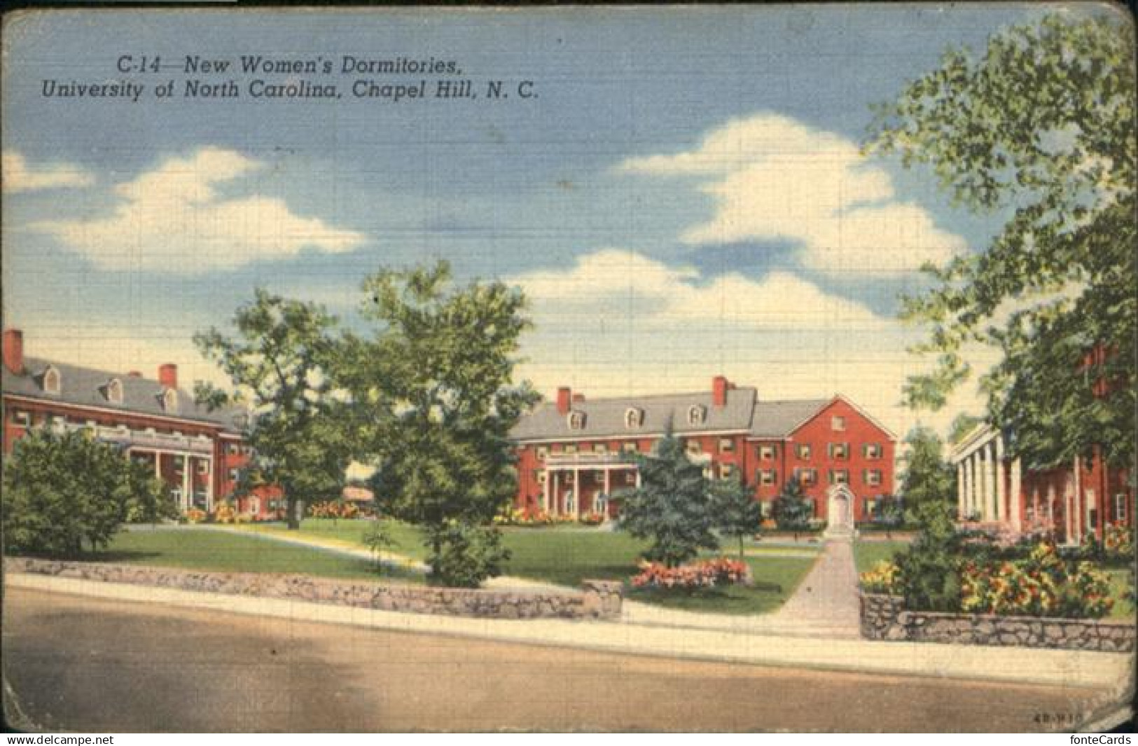 41028498 Chapel Hill North Carolina New Womens Dormitories Chapel