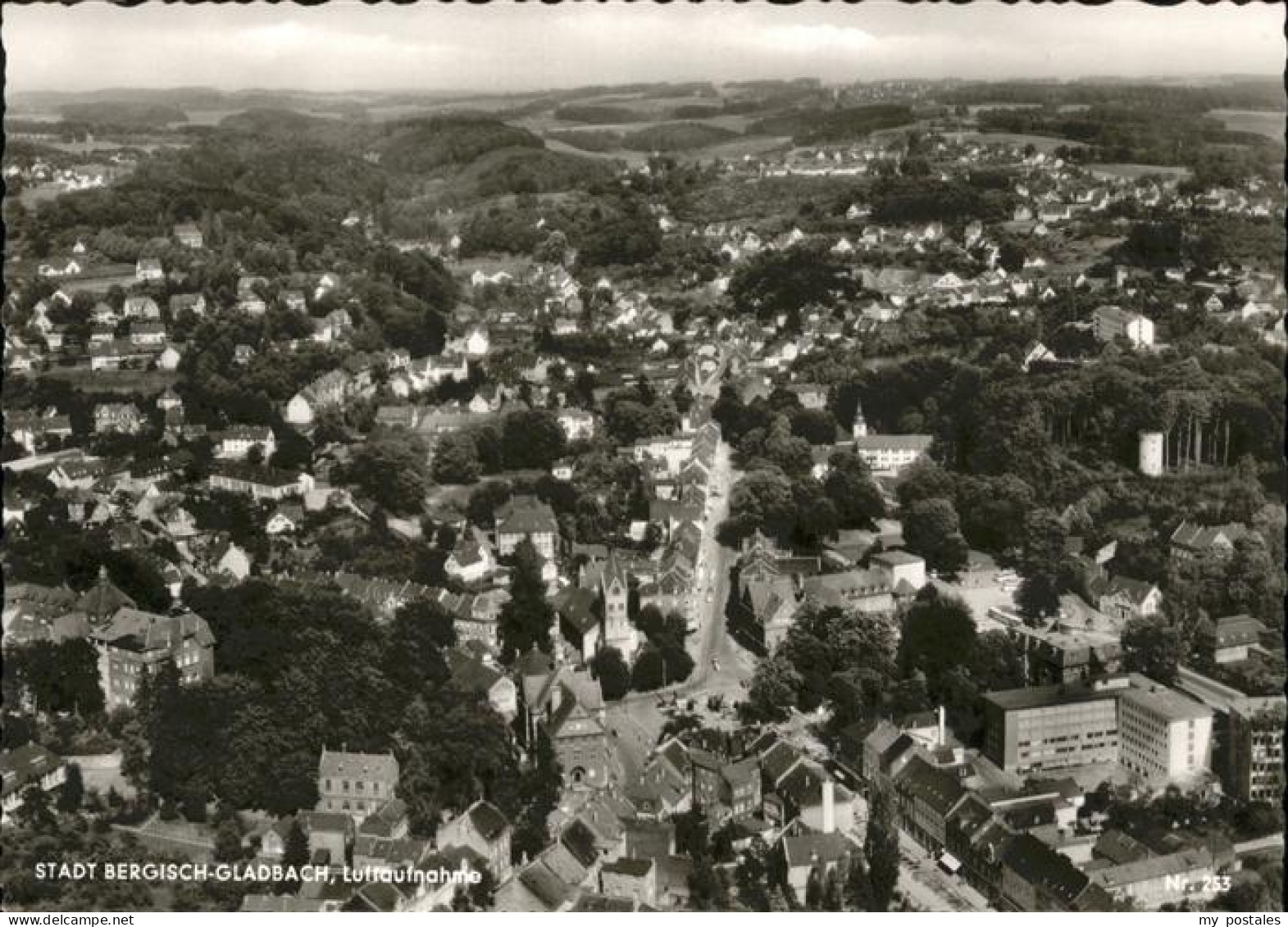 41080216 Bergisch Gladbach Fliegeraufnahme  Bergisch Gladbach