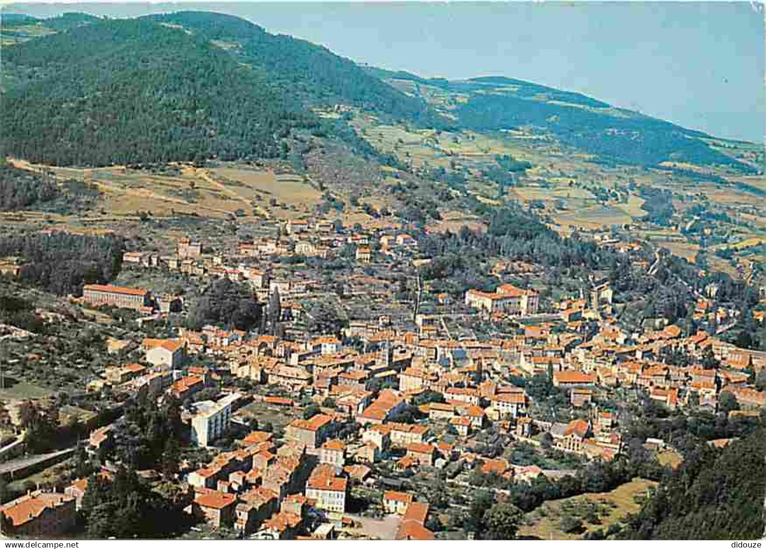 42 - Bourg Argental - Vue générale aérienne - CPM - Voir Scans Recto-Verso