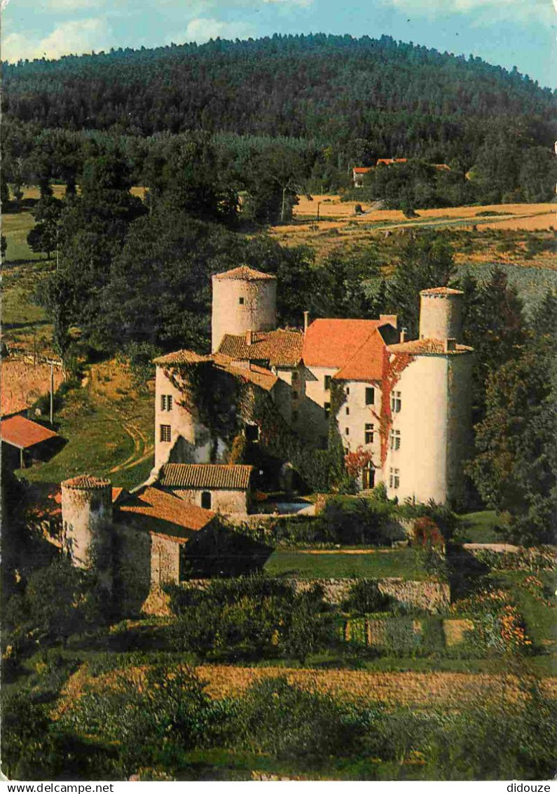 42 - Noiretable - Château de la Merlet - Vue aérienne - CPM - Voir Scans Recto-Verso