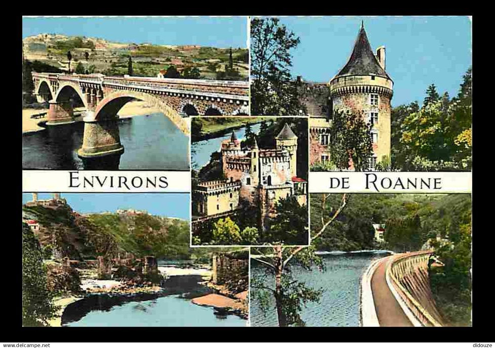 42 - Roanne - Environs de Roanne - Multivues - Chateaux - Carte Neuve - CPM - Voir Scans Recto-Verso