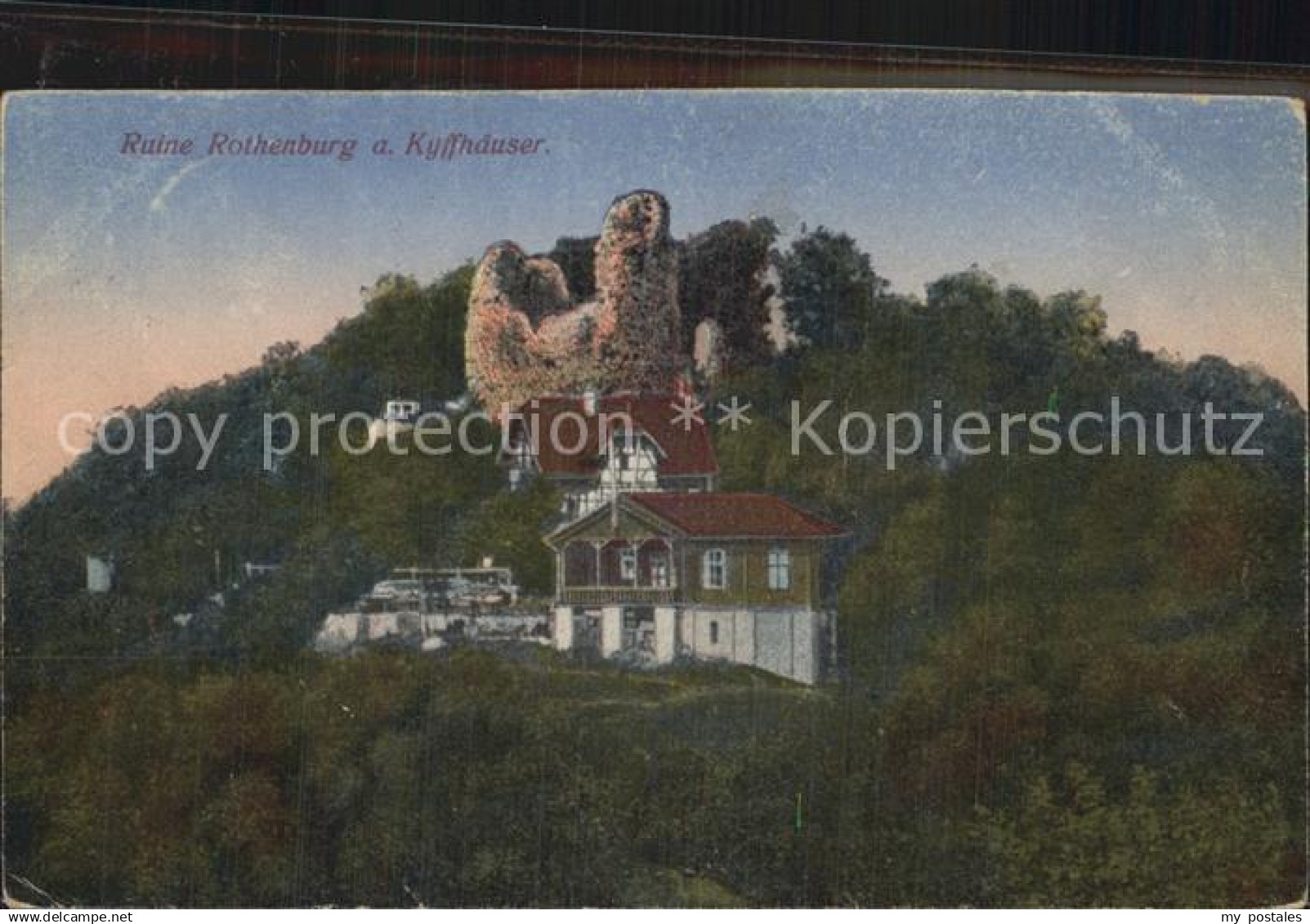 42487152 Kyffhaeuser Ruine Rothenburg Kyffhaeuser