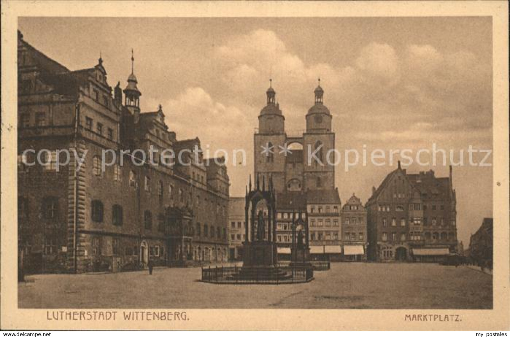 42487351 Wittenberg Lutherstadt Marktplatz Wittenberg Lutherstadt