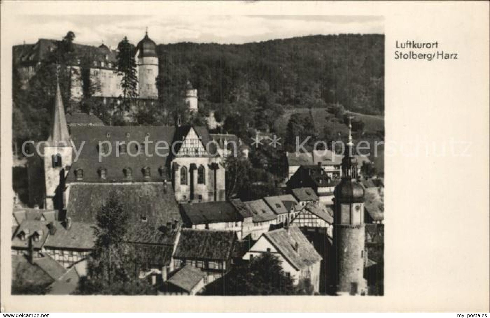 42488068 Stolberg Harz Panorama Stolberg