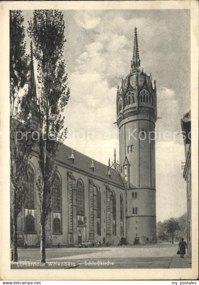 42488126 Wittenberg Lutherstadt Schlosskirche Wittenberg Lutherstadt