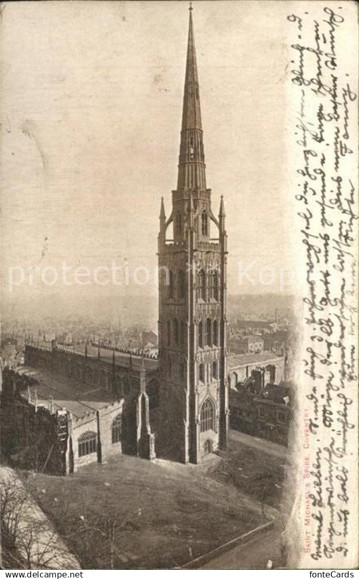 42515063 Coventry St Michael's Spire Cathedral Coventry