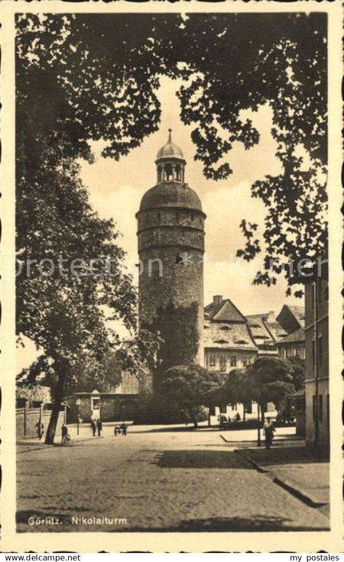 42561185 Goerlitz Sachsen Nikolaiturm Goerlitz