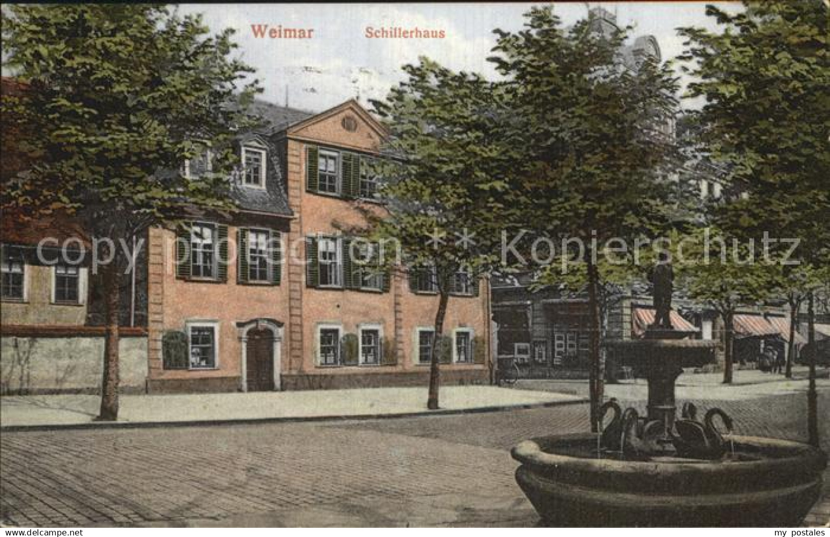 42561204 Weimar Thueringen Schillerhaus Weimar