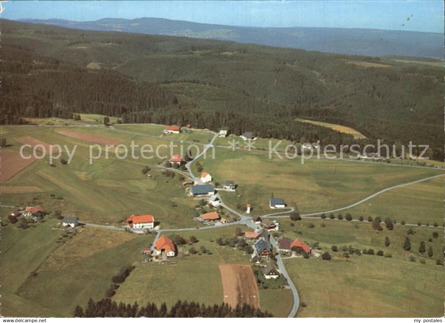 42561643 Ebnet Bonndorf Hochschwarzwald Fliegeraufnahme Bonndorf