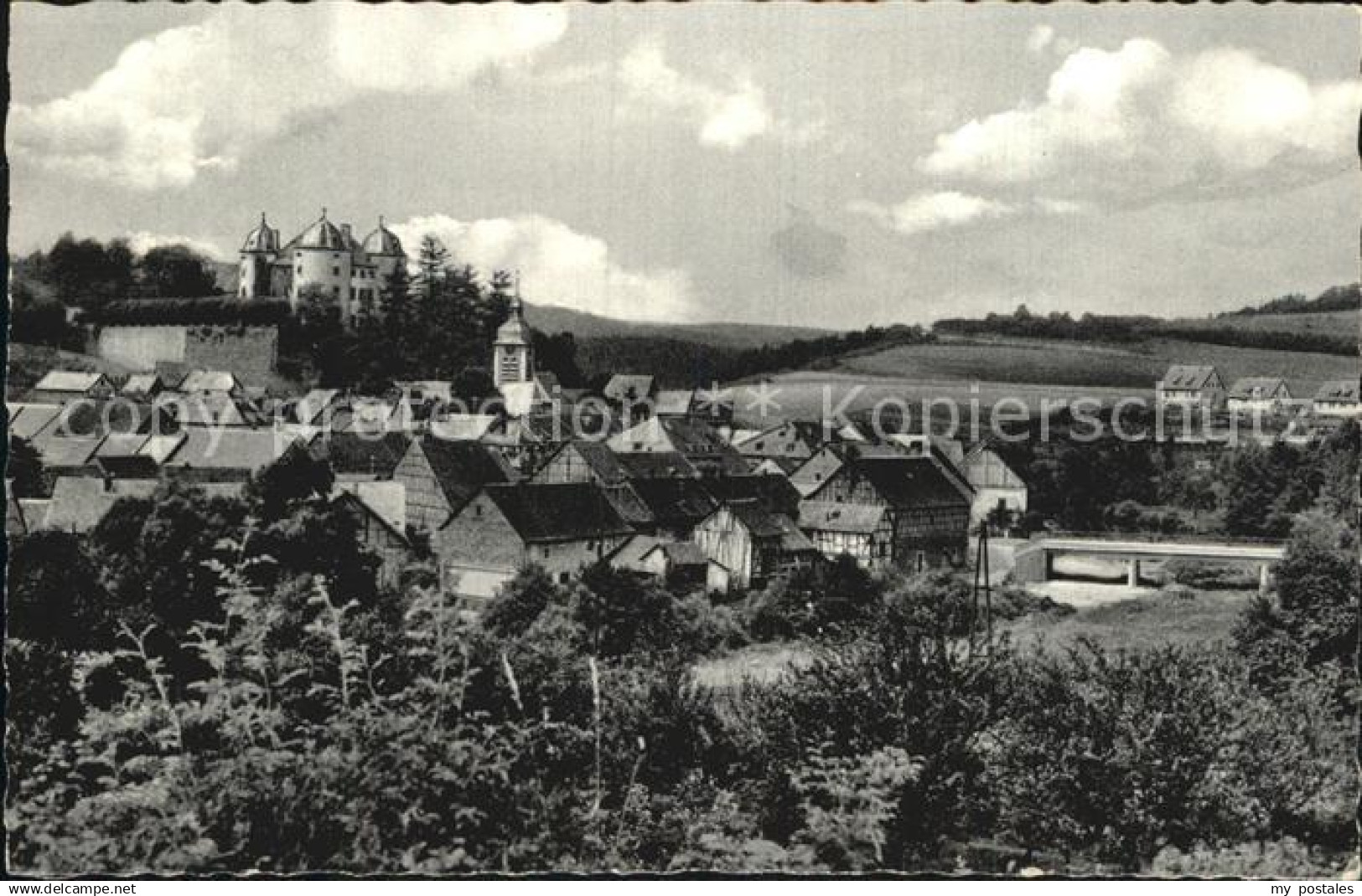 42583604 Gemuenden Hunsrueck Panorama Gemuenden Hunsrueck