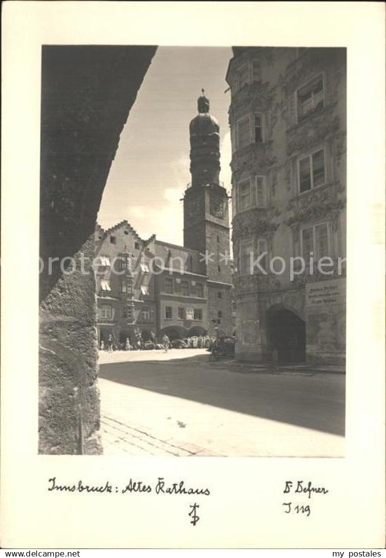 42588292 Innsbruck Altes Rathaus Innsbruck