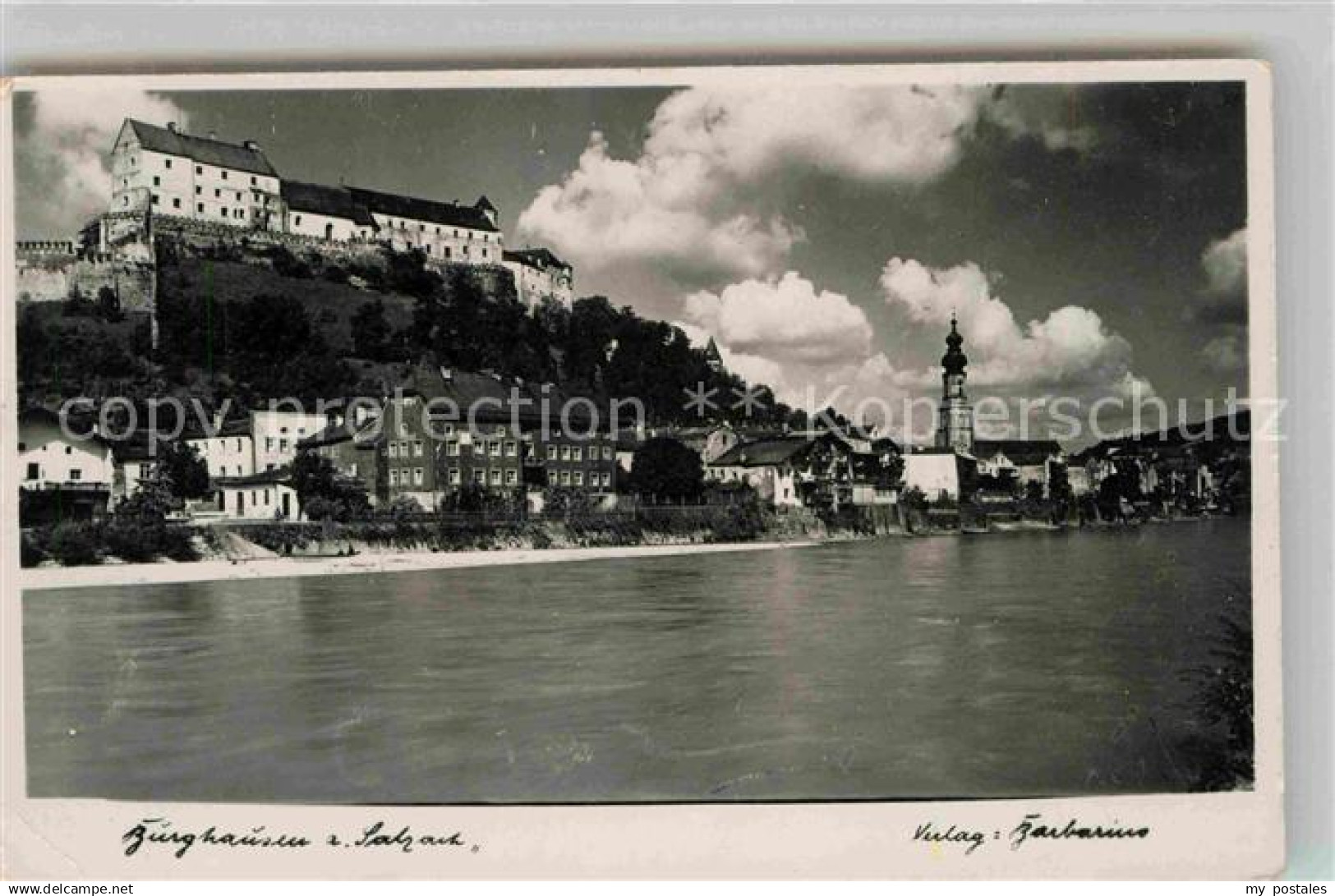 42652230 Burghausen Salzach Teilansicht Burghausen