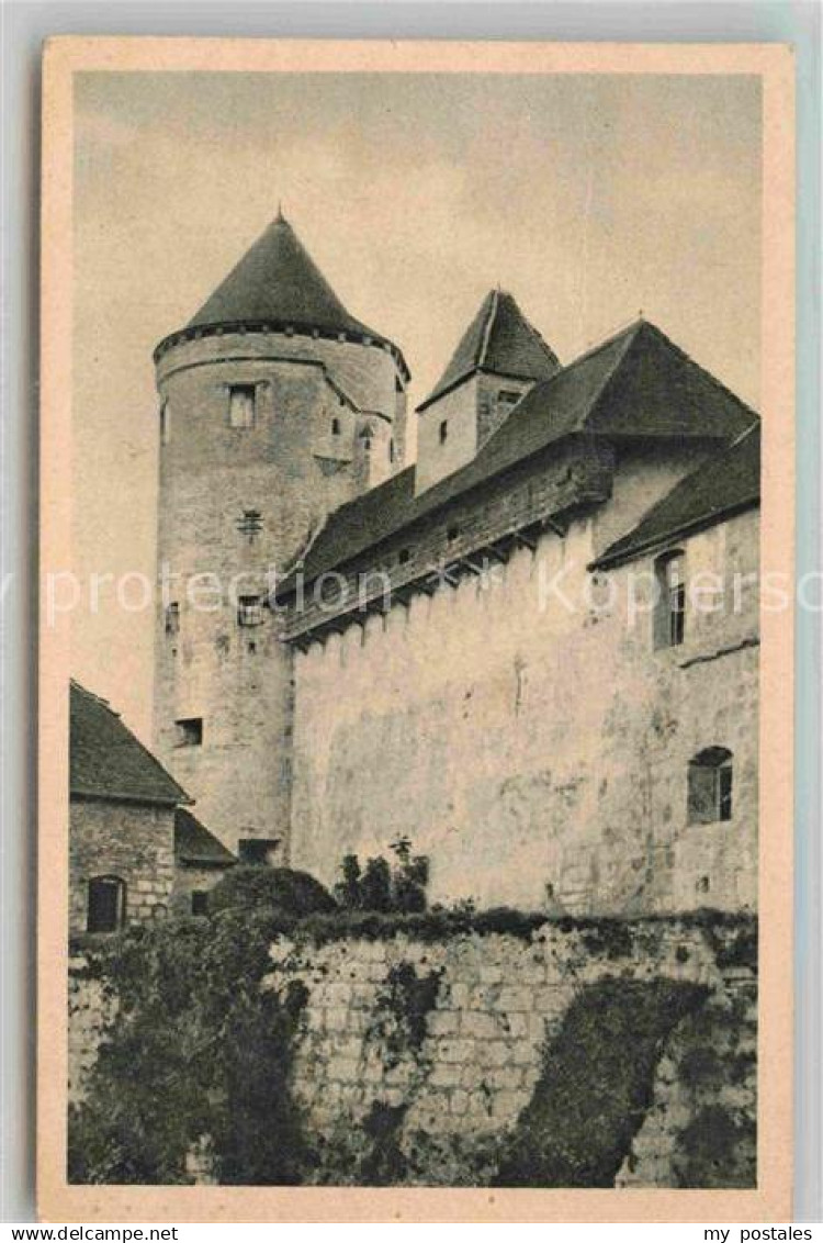 42652237 Burghausen Salzach Burg Wehrgang Burghausen