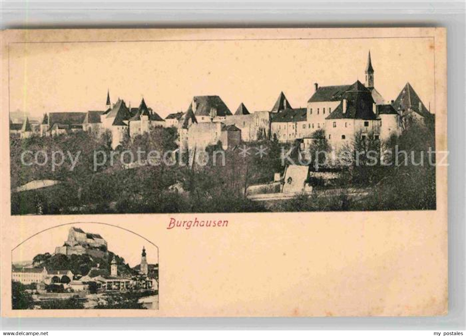 42652390 Burghausen Salzach mit Burg Burghausen