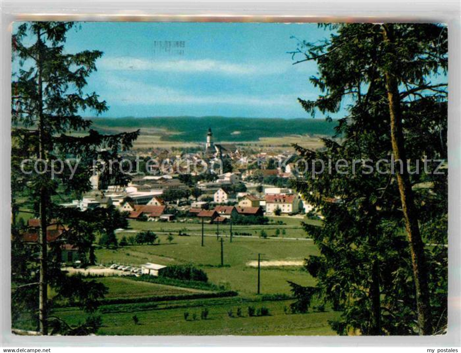 42671665 Cham Oberpfalz Kirche Panorama Cham