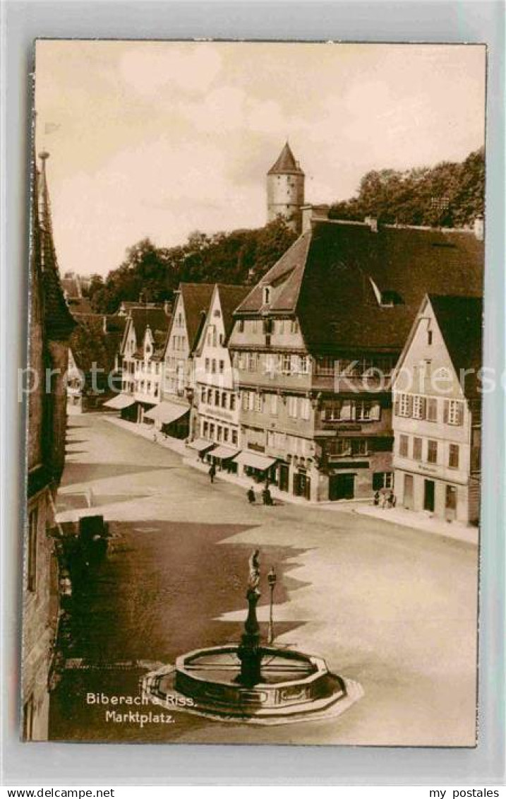 42675430 Biberach Riss Marktplatz Biberach an der Riss