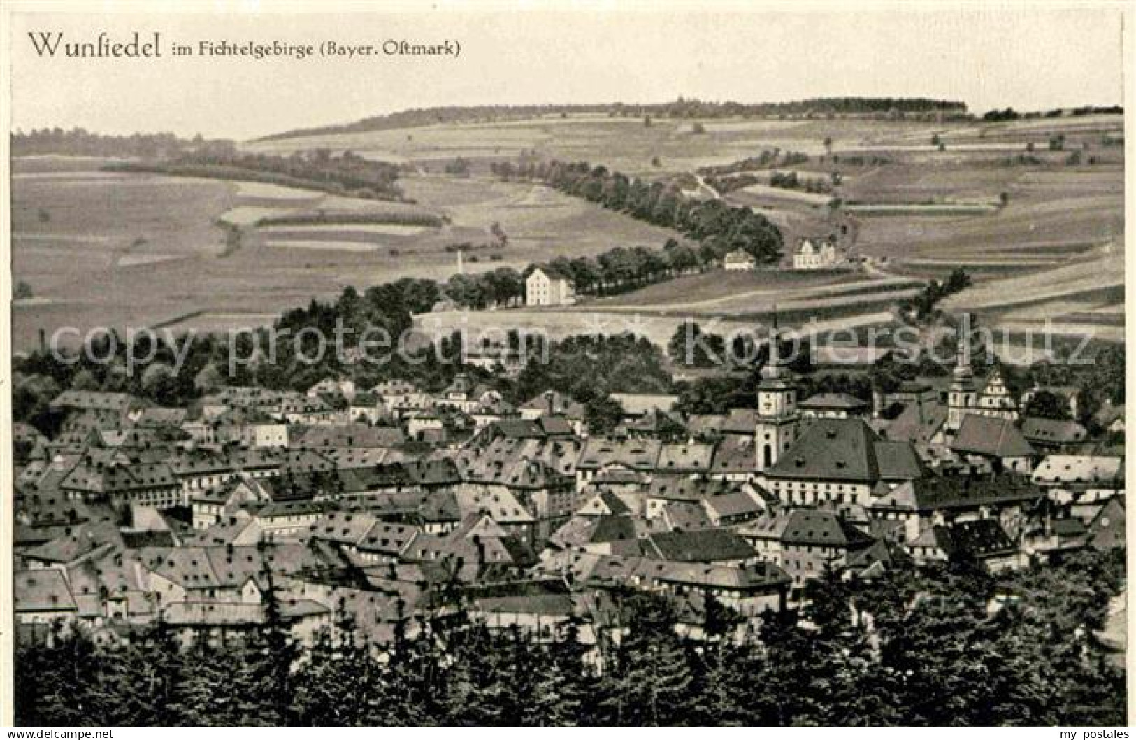 42684618 Wunsiedel Panorama Kirche Wunsiedel