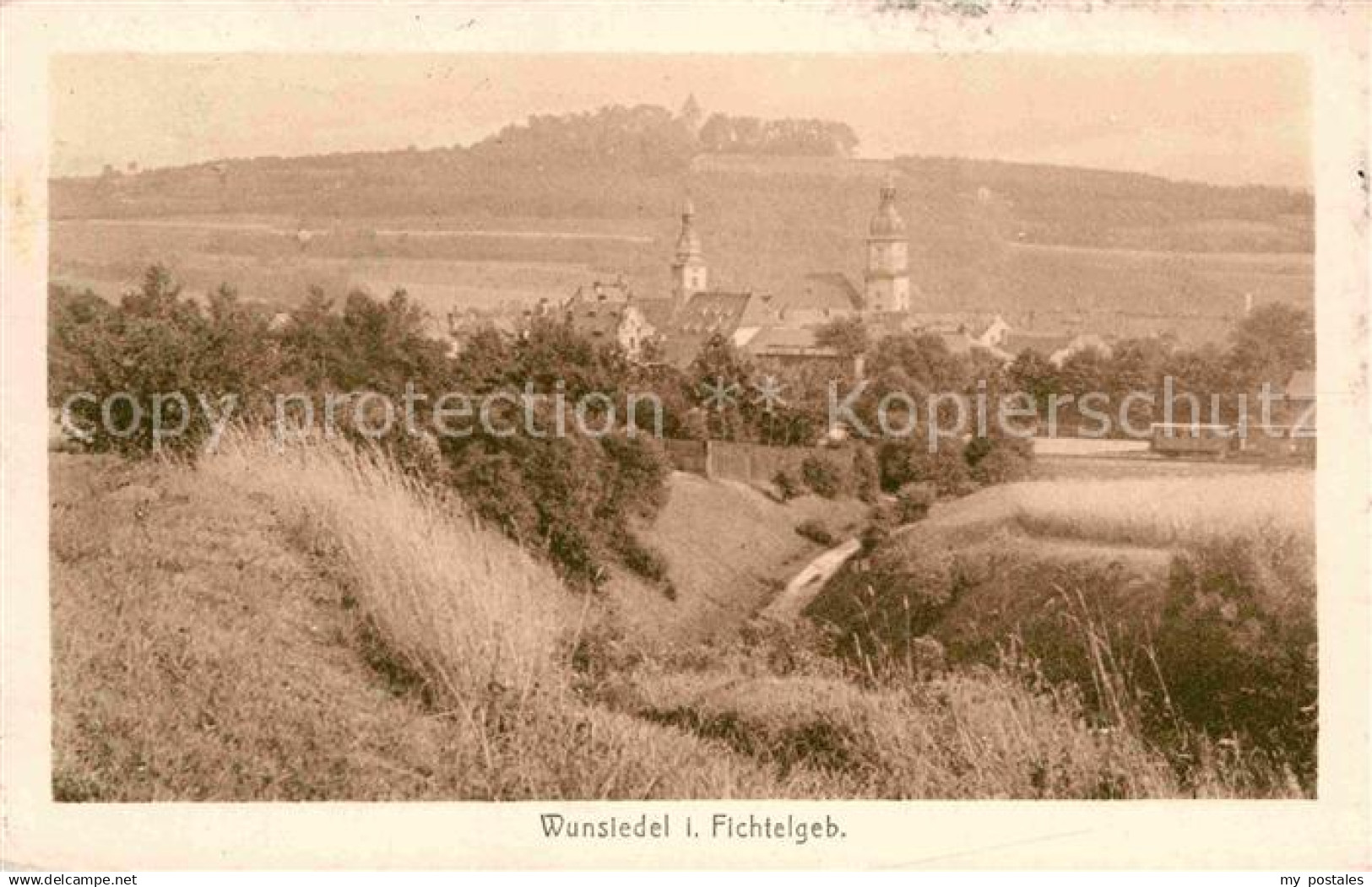 42685266 Wunsiedel Panorama Kirche  Wunsiedel