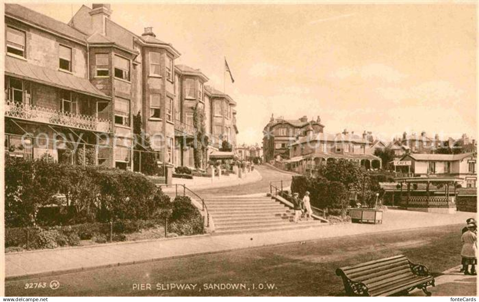 42716207 Sandown Isle of Wight Pier Slipway Isle of Wight