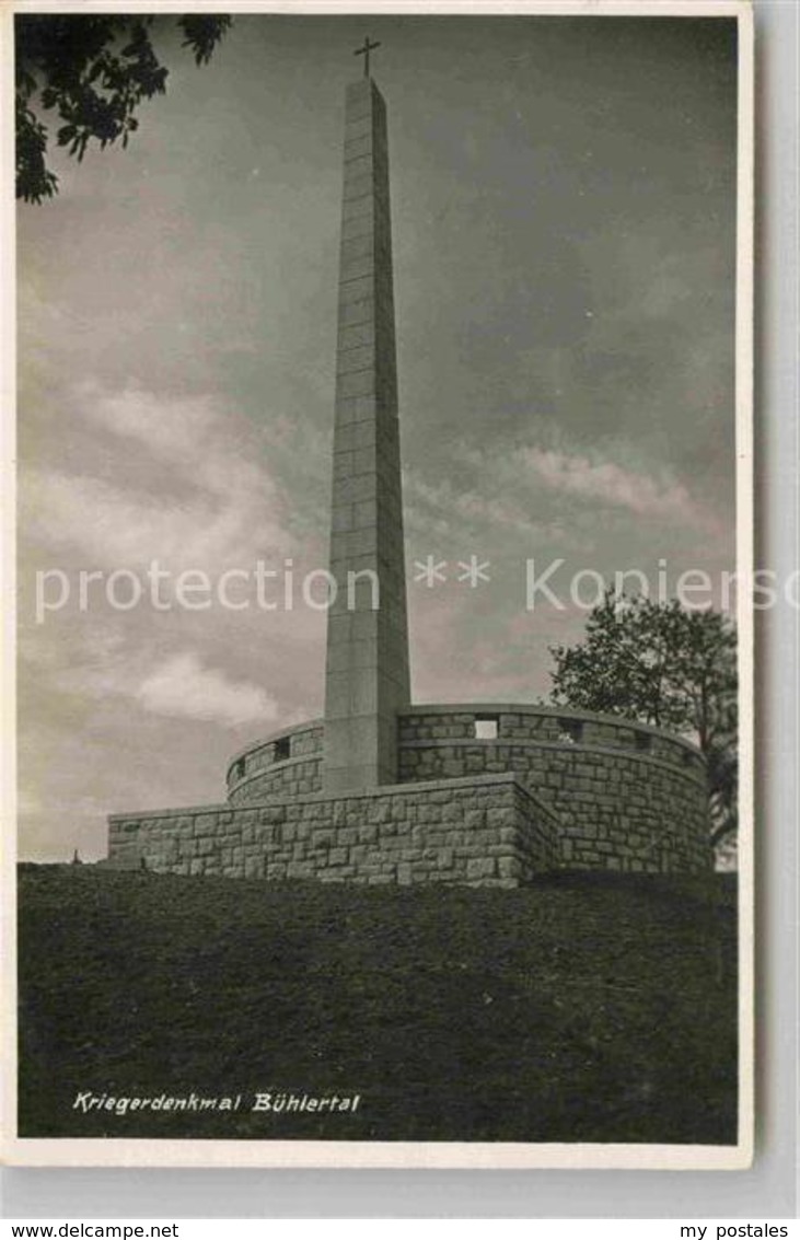 42854028 Buehlertal Kriegerdenkmal Buehlertal